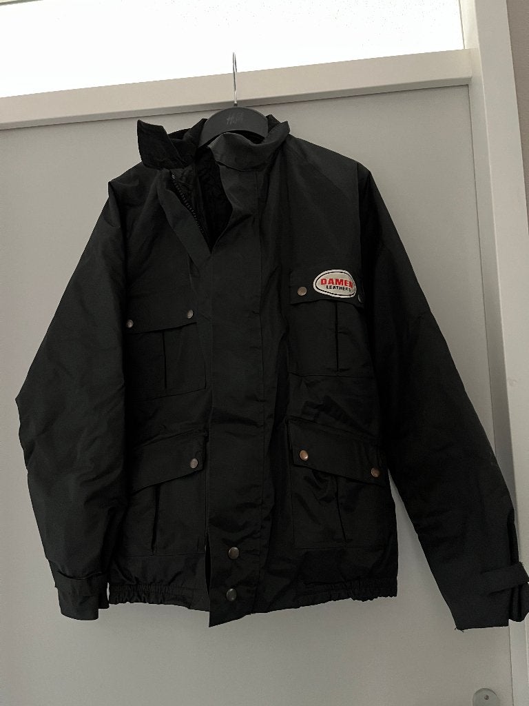 Vintage jaren 80 motorjas maat L, Ophalen of Verzenden, Tweedehands, Jas | textiel, Damen