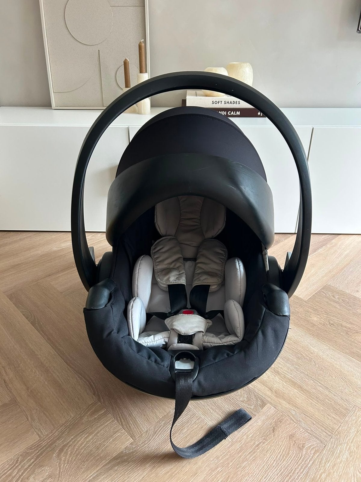 Stokke BeSafe iZi Go Modular X1 i-Size Autostoel, Autogordel of Isofix, Gebruikt, Zijbescherming, 0 t/m 13 kg