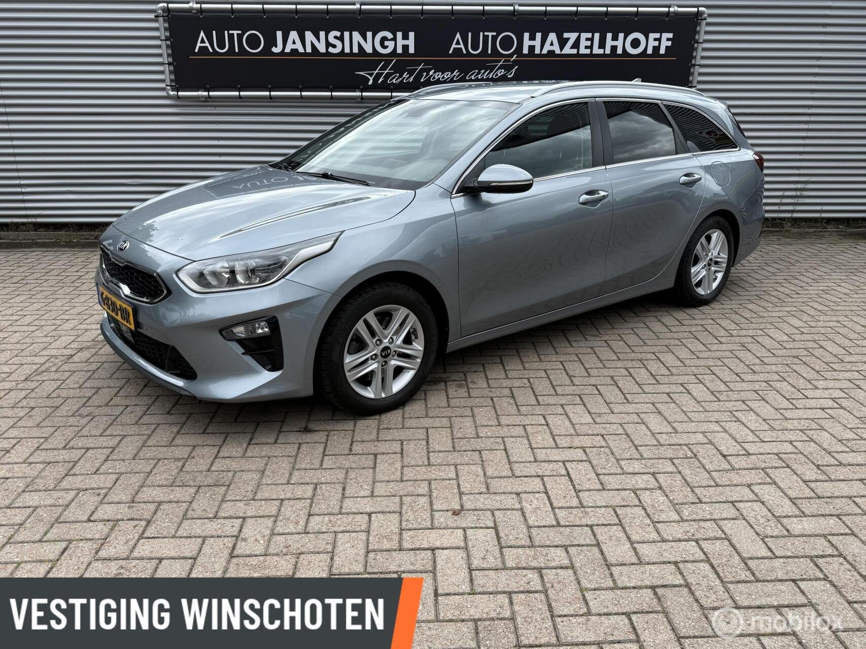 Kia Ceed Sportswagon 1.0 T-GDi DynamicLine | Stoel/Stuurverw, Auto's, Voorwielaandrijving, Gebruikt, Leder en Stof, Origineel Nederlands