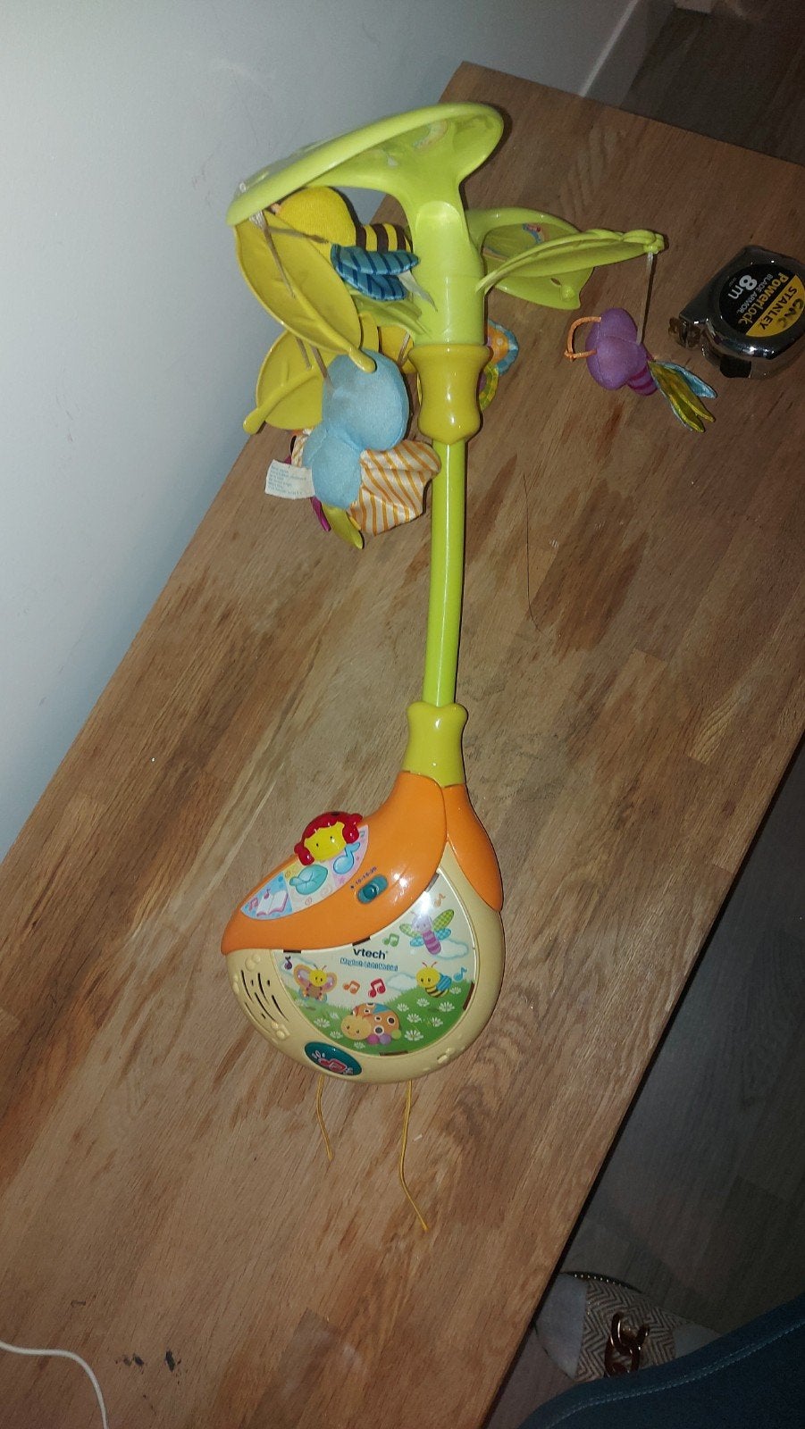 VTech Mobiel met geluid en licht - Gratis af te halen, Ophalen of Verzenden, Gebruikt, Mobiel, Met licht