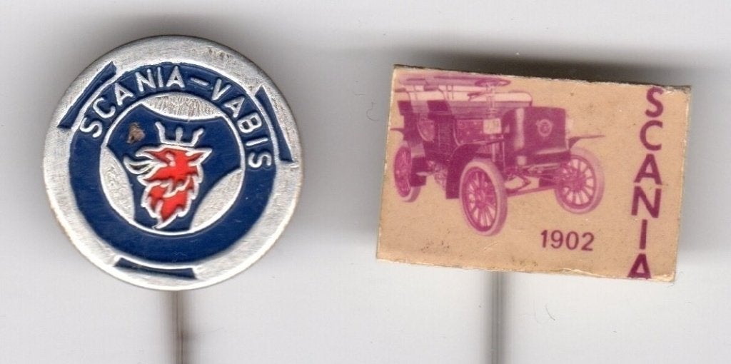 Speldje OLDTIMER SCANIA 1902 (A9), Ophalen of Verzenden, Zo goed als nieuw, Overige onderwerpen