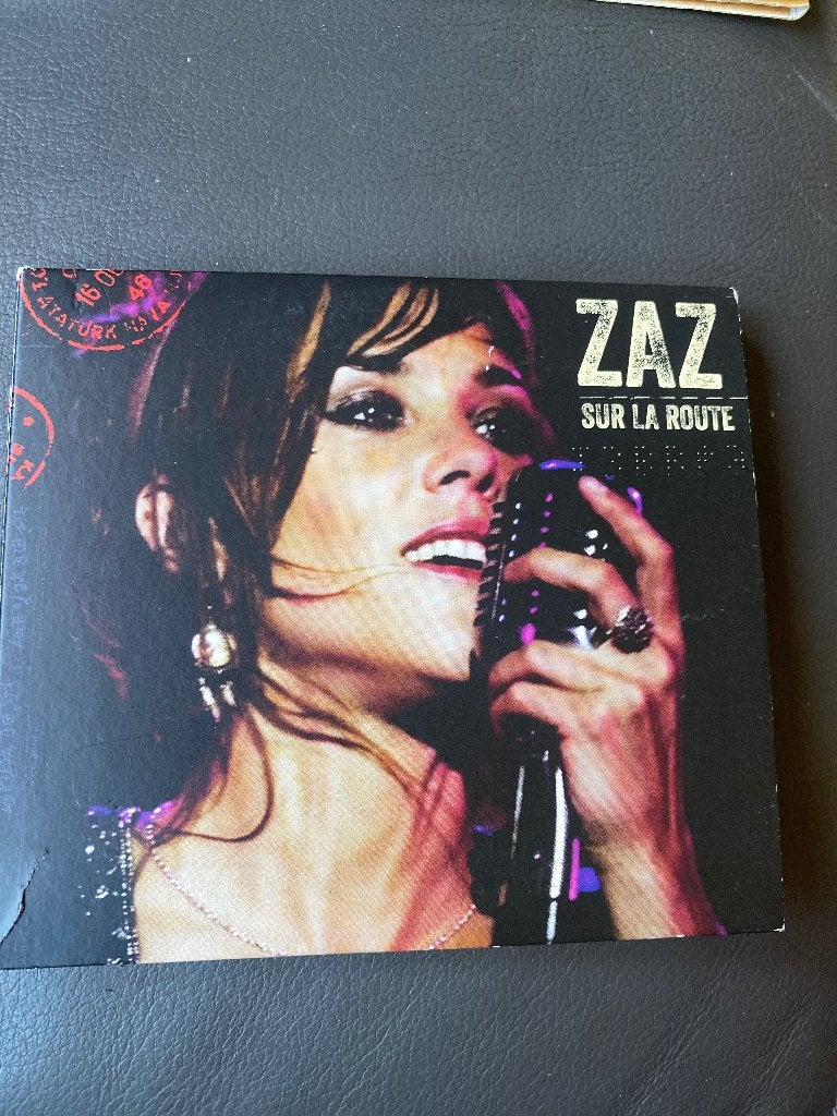 ZAZ - Sur La Route CD + DVD (Live Album), Ophalen of Verzenden, Zo goed als nieuw, Chanson