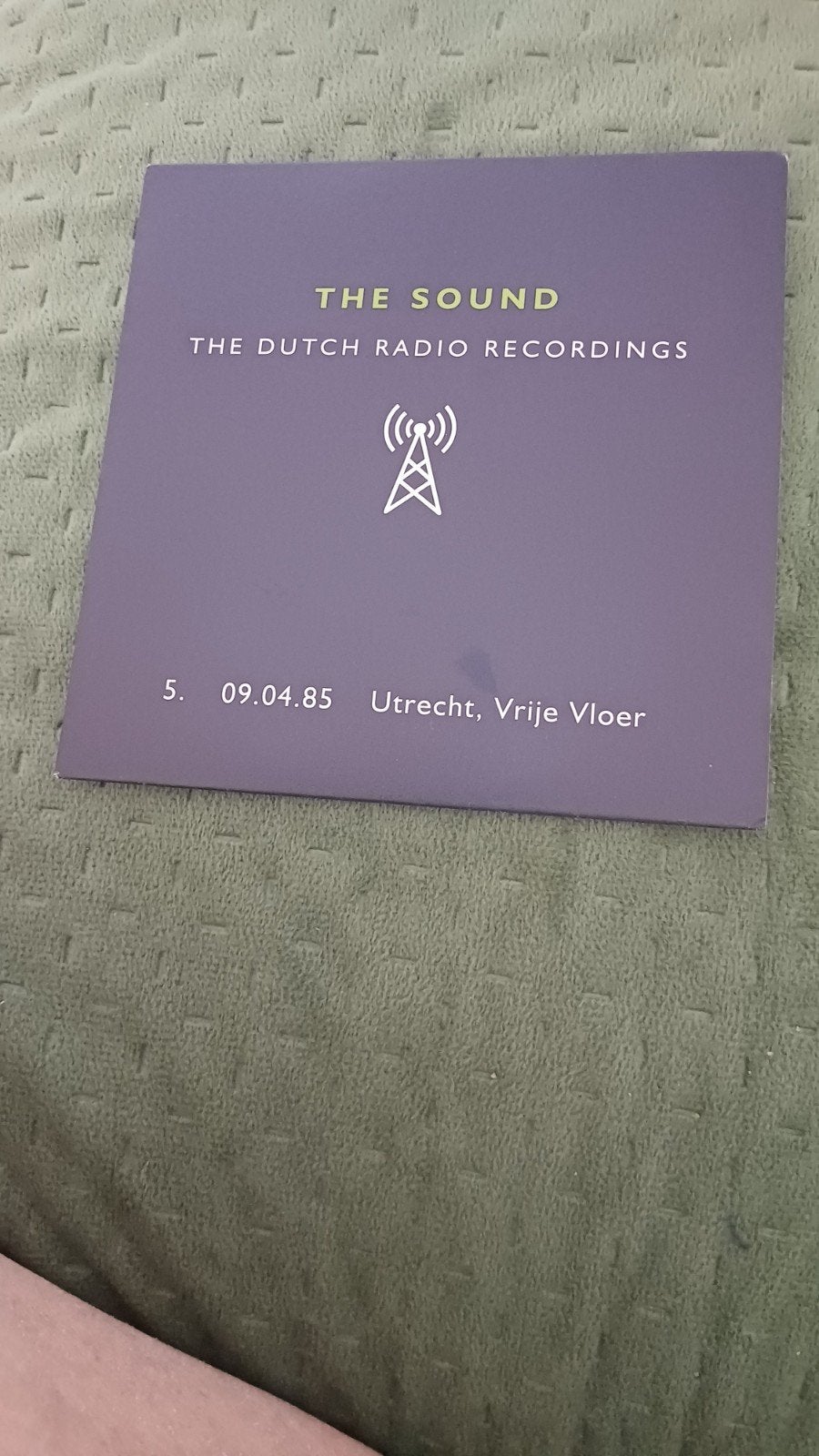 Zeldzame vintage CD + ticket - The Dutch Radio Recording, Ophalen of Verzenden