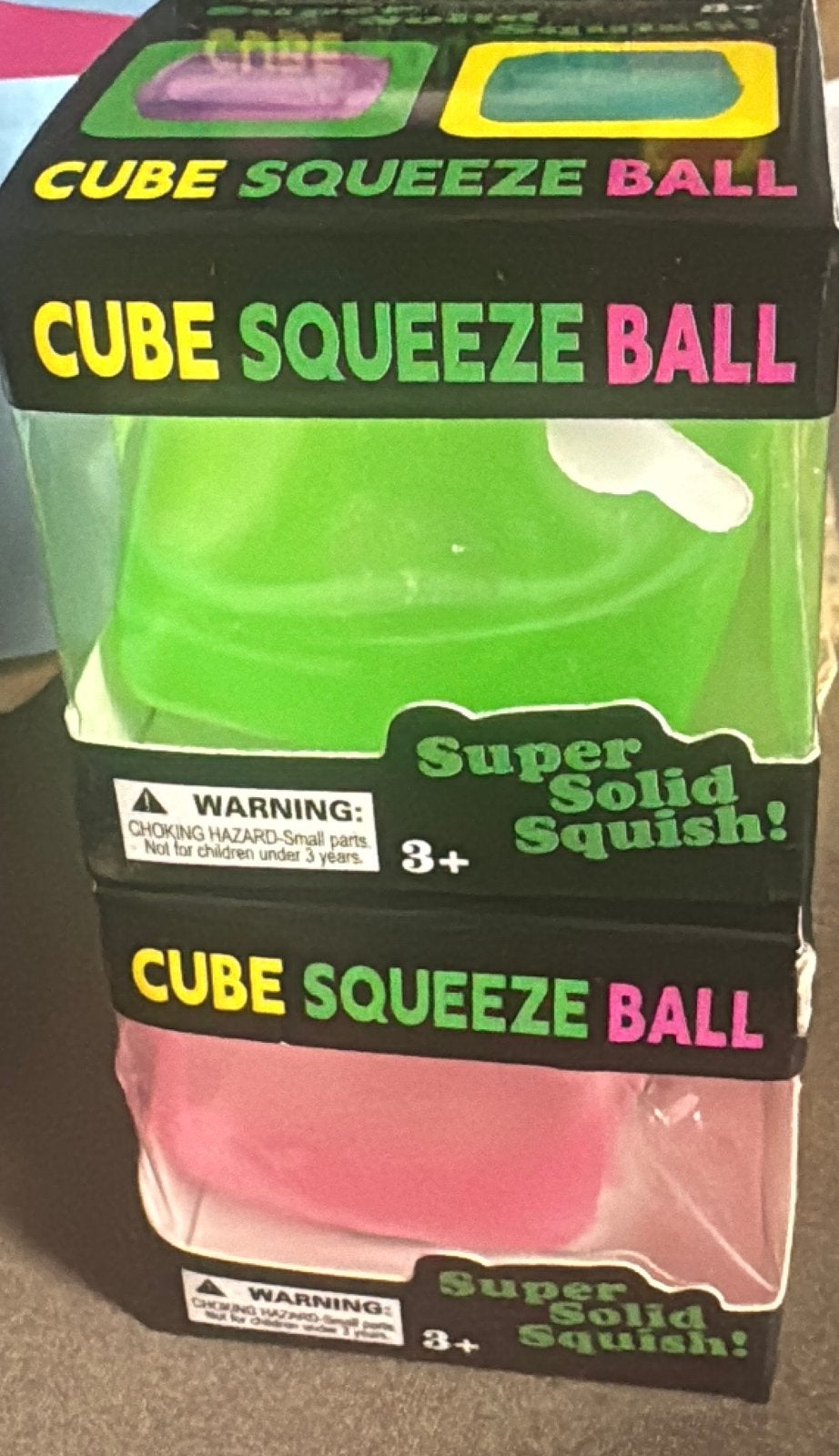 Cube squeeze ball, Ophalen, Nieuw