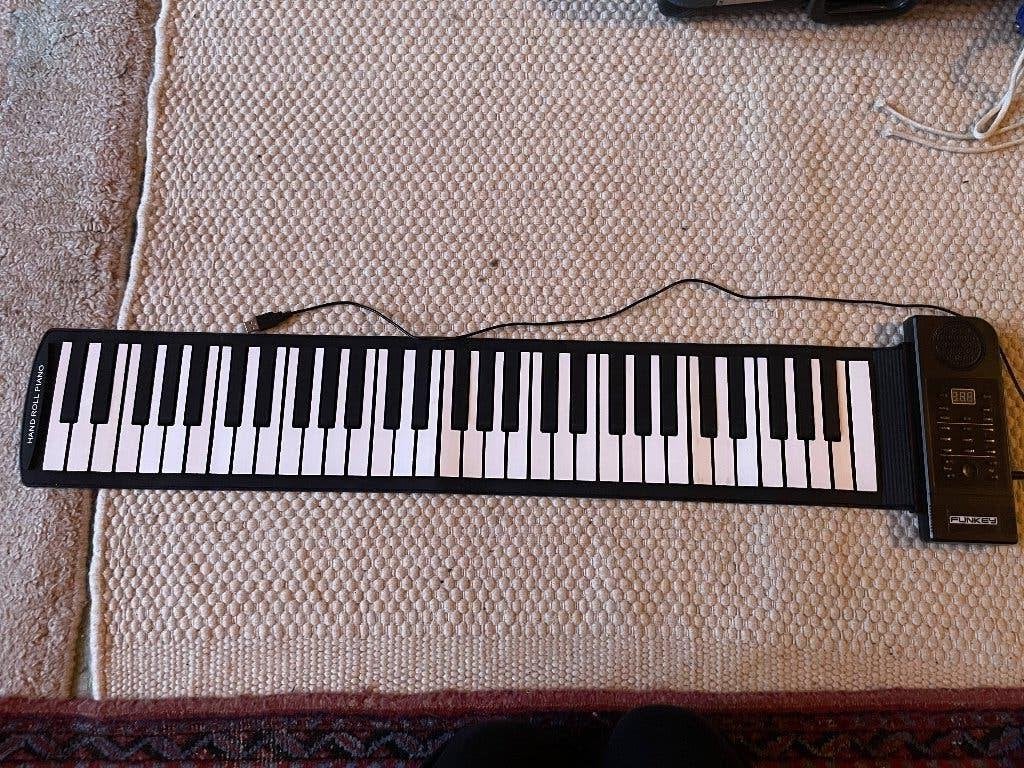 roll-up instruments midi piano funkey, Ophalen of Verzenden, Zo goed als nieuw