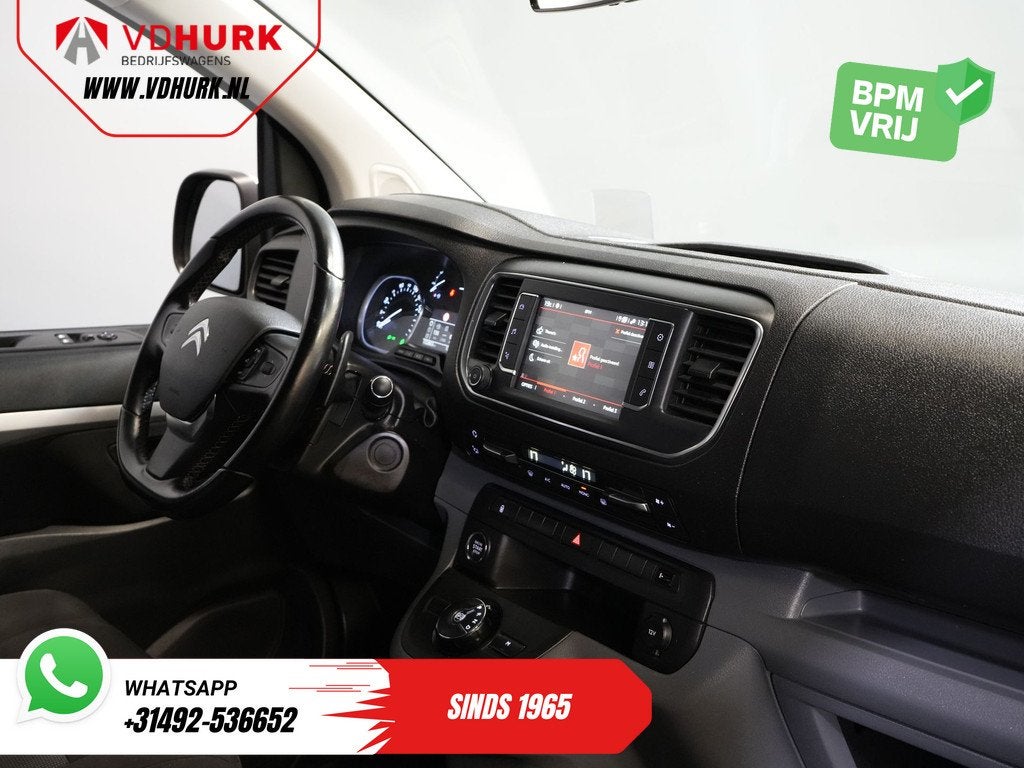 Citroën Jumpy 2.0 HDI 180 pk Aut. DC Dubbel Cabine Xenon/ A, Auto's, Bestelauto's, Stof, Gebruikt, Euro 6, 4 cilinders