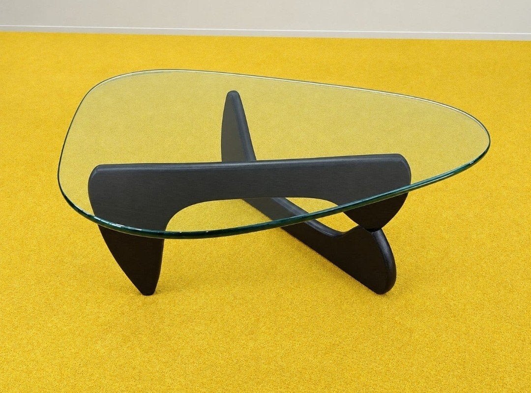 Vitra Noguchi Coffee Table, Ophalen of Verzenden, Zo goed als nieuw, Rechthoekig, 50 tot 100 cm