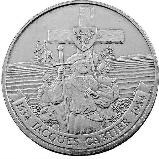 Canada - 1 Dollar 1984 - Jacques Cartier - Circulated, Postzegels en Munten, Munten | Amerika, Verzenden, Noord-Amerika, Losse munt