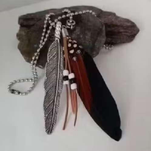 Western halsketting met dubbele hangers Cowboy of -girl, Overige kleuren, Nieuw, Ophalen of Verzenden, Overige materialen