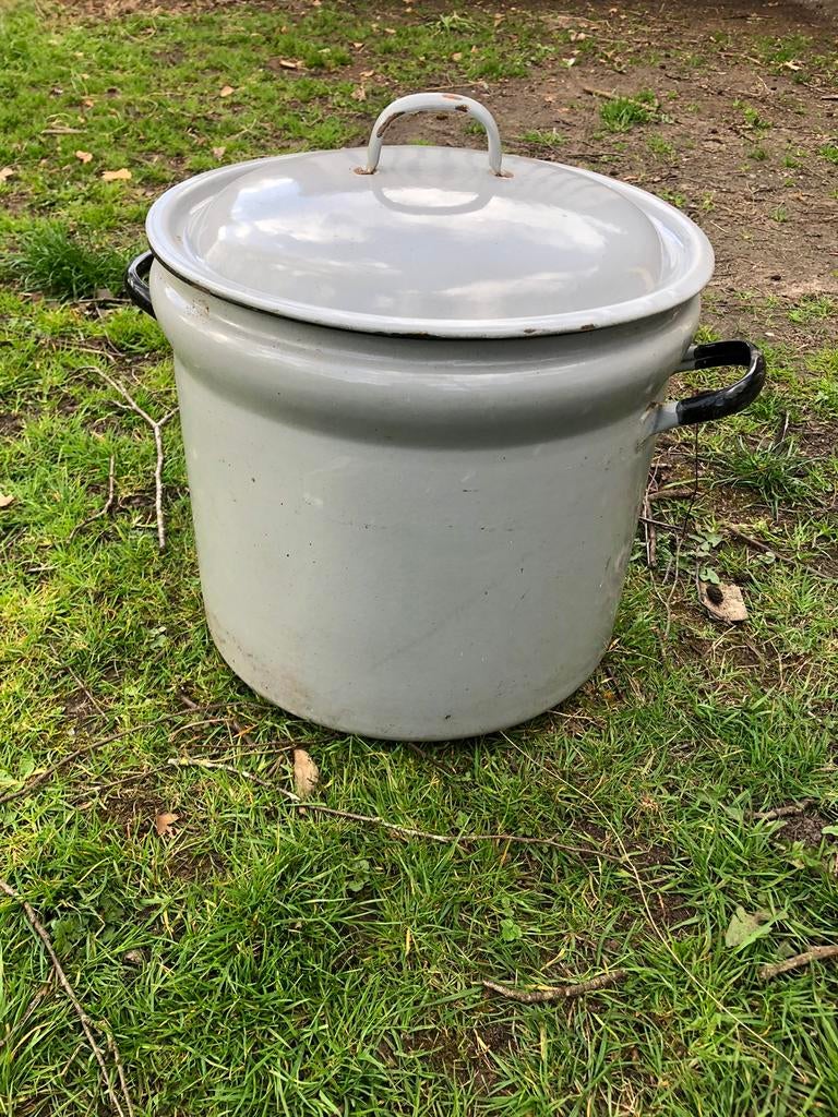oude wekketel voor decoratie bijvoorbeeld, Huis en Inrichting, Keuken | Potten en Pannen, Ophalen, Gebruikt, Overige materialen