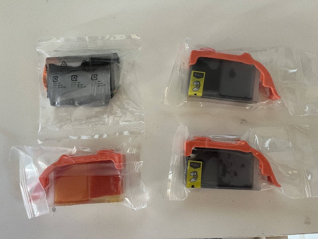 4 Inktcartridges voor Canon Pixma IP4200/5200/5200R, Ophalen of Verzenden, Nieuw, Cartridge, Canon, HP, 123inkt.nl