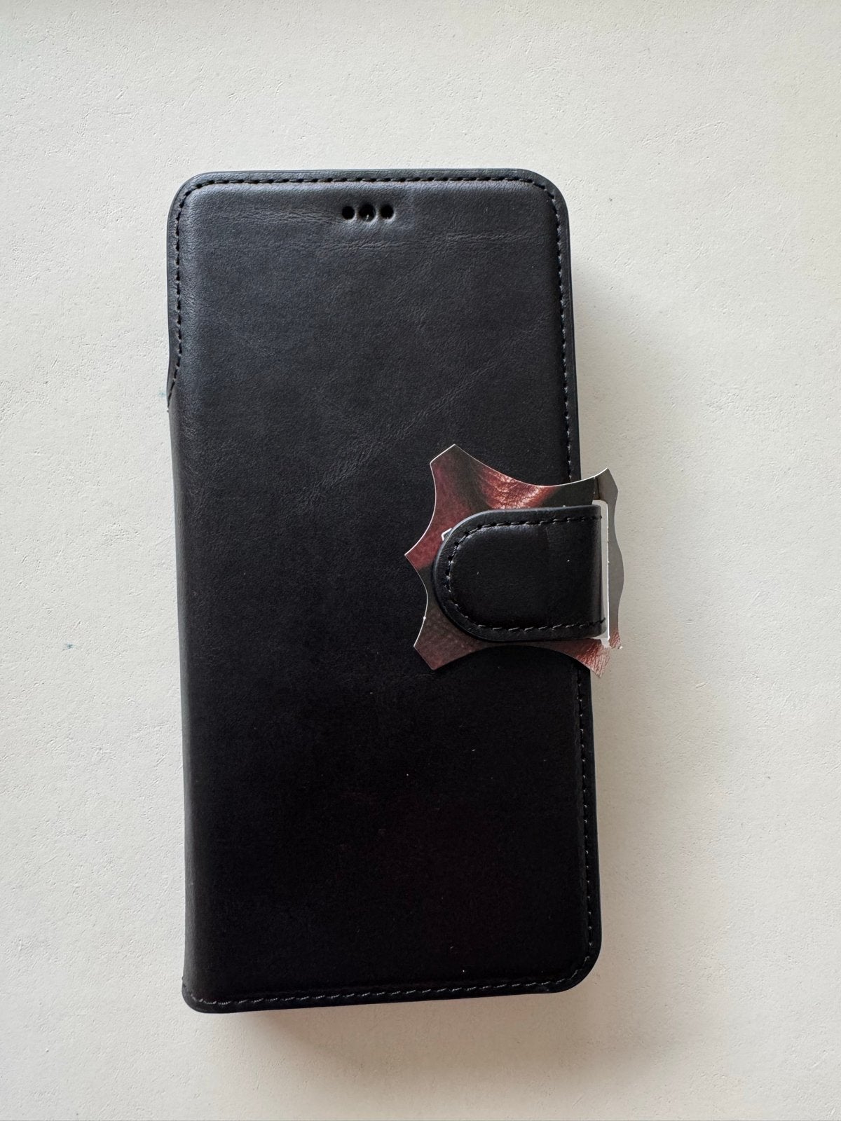 Nieuwe iPhone 17/18 Pro Max Zwart Wallet Case, Pasjeshouder, IPhone 17, Zwart, Nieuw
