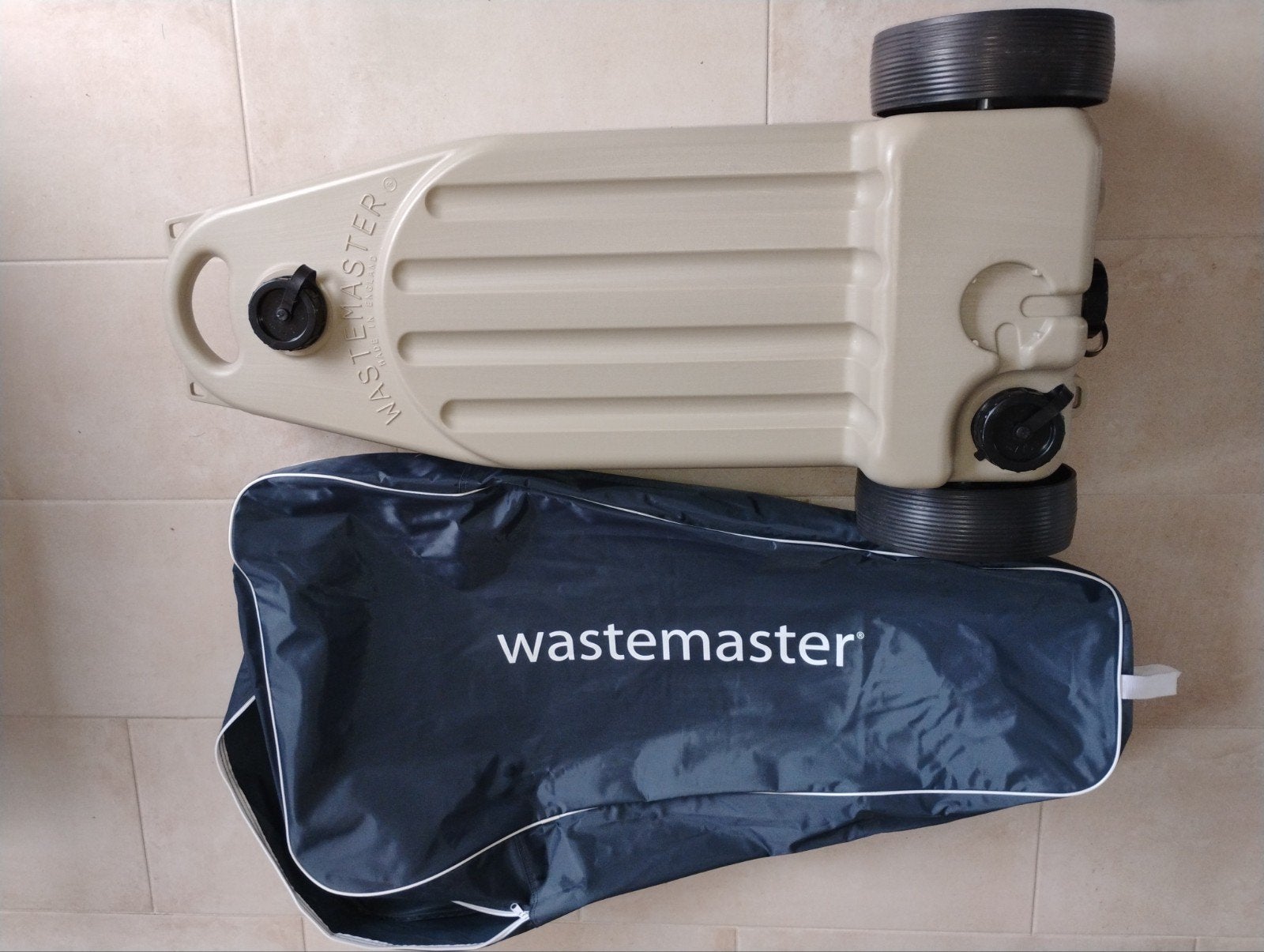 Wastemaster afvalwatertank met draagtas, Ophalen, Nieuw