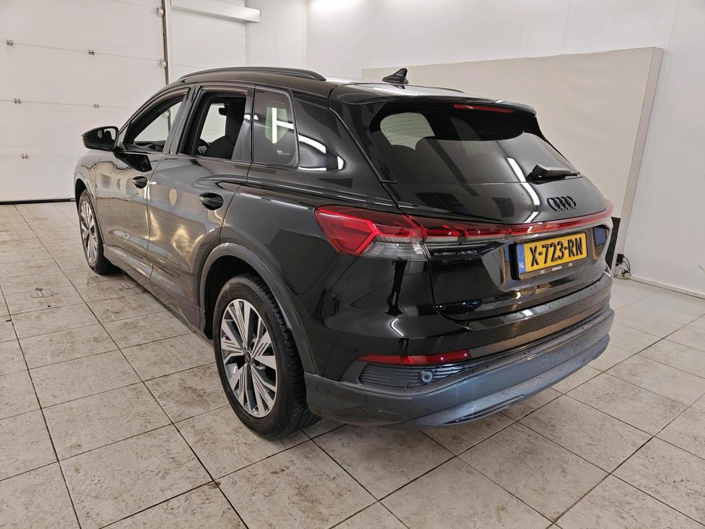 Audi Q4 e-tron 45 82 kWh 286pk Advanced Edition | SOH 96% |, Gebruikt, Zwart, 82 kWh, 24 maanden