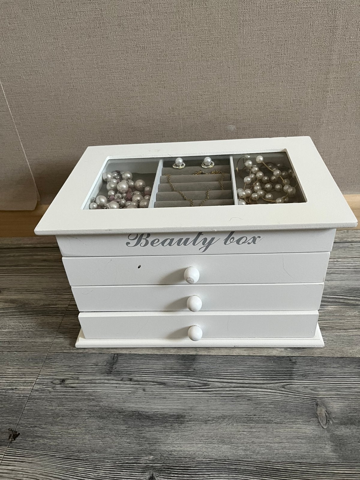 Lot sieraden met koffer, Ophalen of Verzenden, Zo goed als nieuw, Minder dan 50 cm