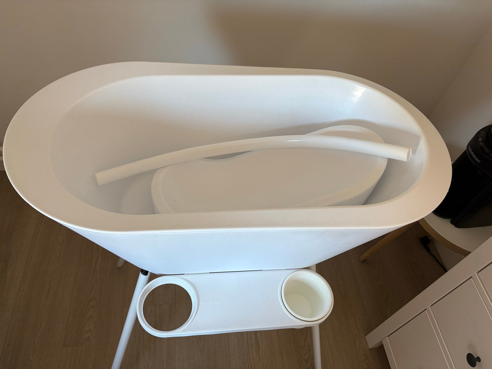 We-too baby badje mer standaard en zitje, Kinderen en Baby's, Badjes en Verzorging, Ophalen, Zo goed als nieuw, Badje, Overige merken