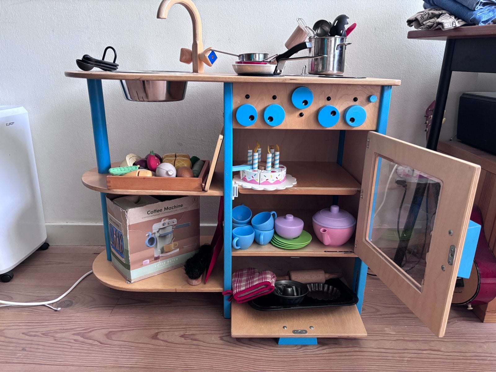 Complete speelkeuken set: Van Dijk, Little Dutch, Green Toys, Ophalen, Zo goed als nieuw, Ontdekken