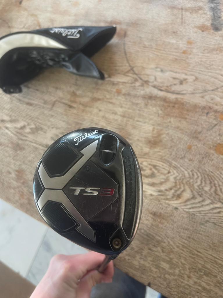 Titleist TS3 Houten 3. 16.5 graden loft aanpasbaar, Ophalen of Verzenden, Zo goed als nieuw, Club