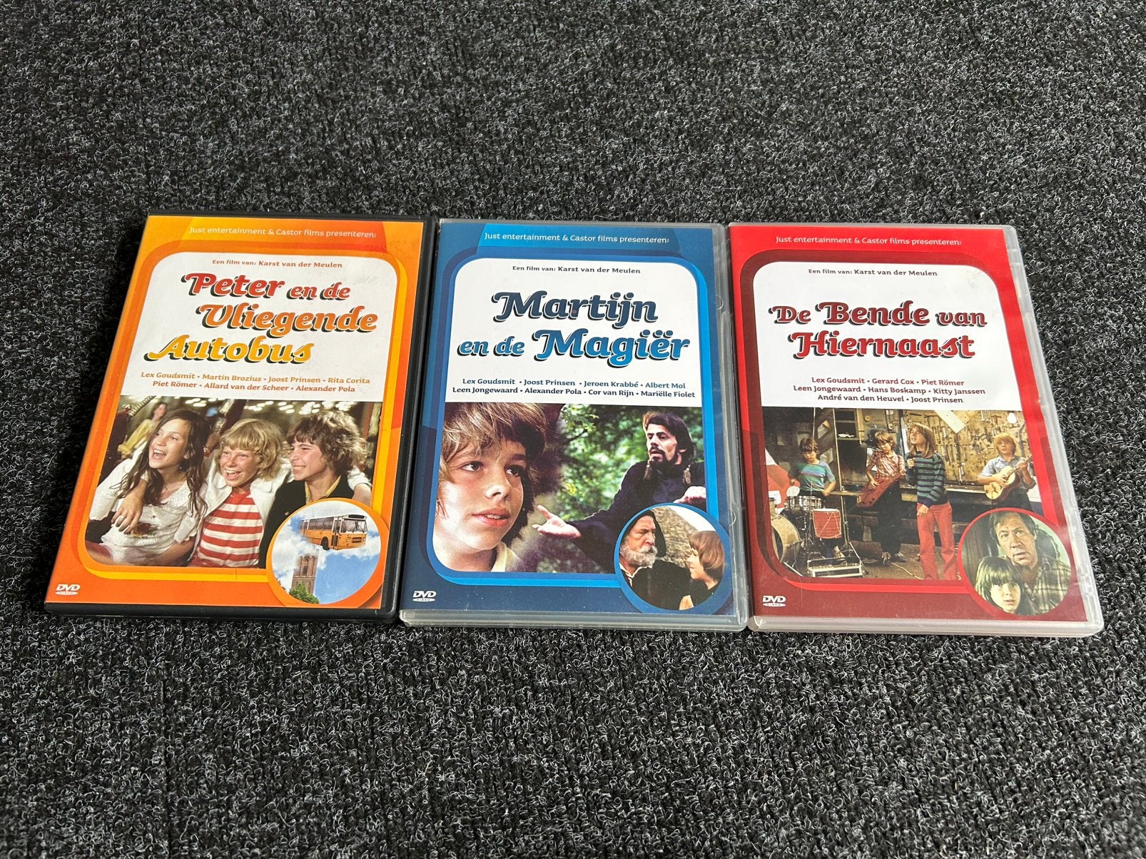 3 x jaren 70 Nederlandse jeugdfilm op dvd, Cd's en Dvd's, Dvd's | Nederlandstalig, Gebruikt, Ophalen of Verzenden