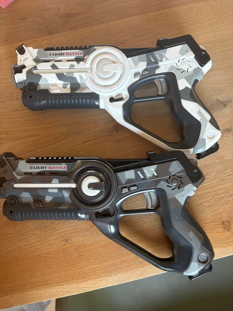 Lasergame set - 2 laserpistolen voor spannende duels, Ophalen, Zo goed als nieuw