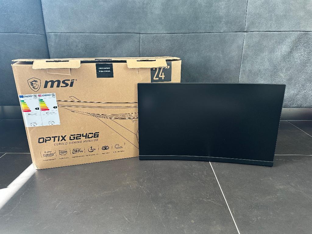 MSI Optix G24C6 Gaming Monitor nr2, Gaming, 101 t/m 150 Hz, VA, Full HD