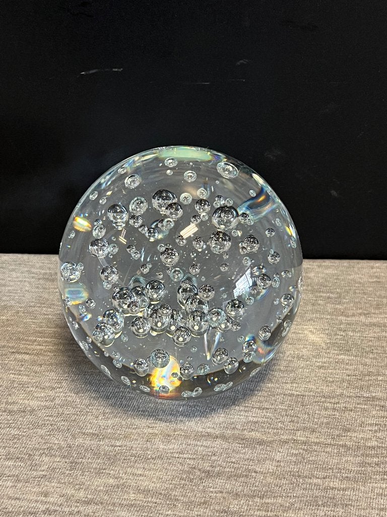 Presse-Papier Glazen Bol Paperweight Glas, Antiek en Kunst, Antiek | Glas en Kristal, Ophalen of Verzenden