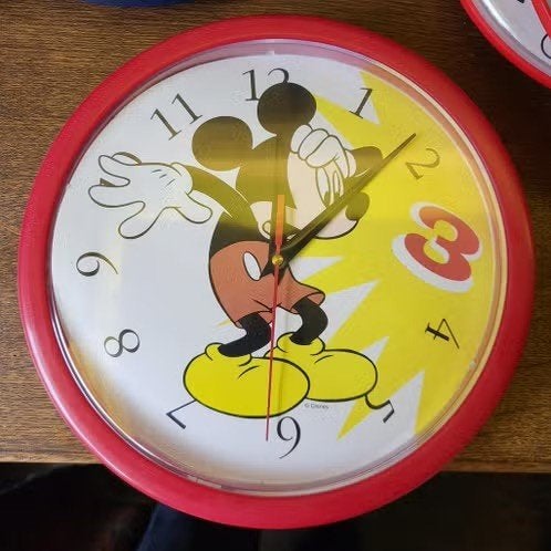 11 x Mickey Mouse Klokken, Ophalen of Verzenden, Mickey Mouse, Nieuw, Beeldje of Figuurtje