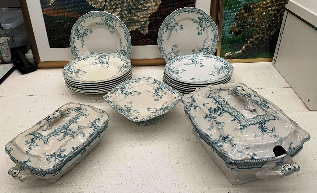 Servies Royal Semi Porcelain - Eton England, Ophalen