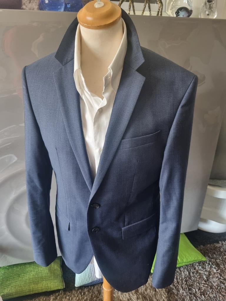 JOOP! kostuum, maat 46, wol, blauw, uitmuntende conditie., Joop!, Blauw, Ophalen of Verzenden, Zo goed als nieuw