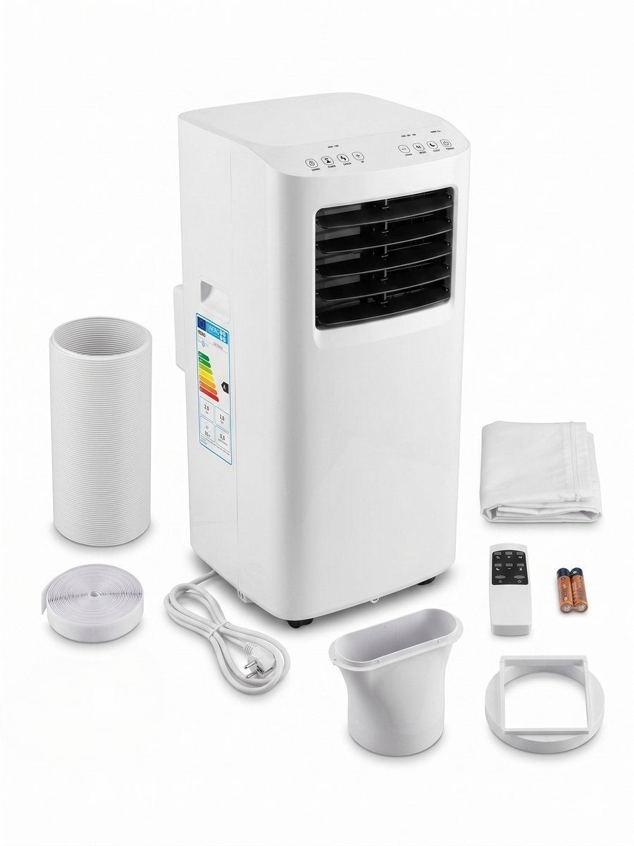 Tronic TLK 7000 C2 Mobiele Airco - Energieklasse A, Ophalen, Minder dan 60 m³, 3 snelheden of meer, Zo goed als nieuw