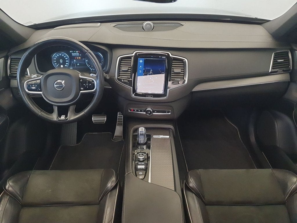 Volvo XC90 2.0 T8 Twin Engine AWD R-Design Panoramadak, Luch, Auto's, Volvo, 12 maanden, Gebruikt, 7 stoelen, Zwart