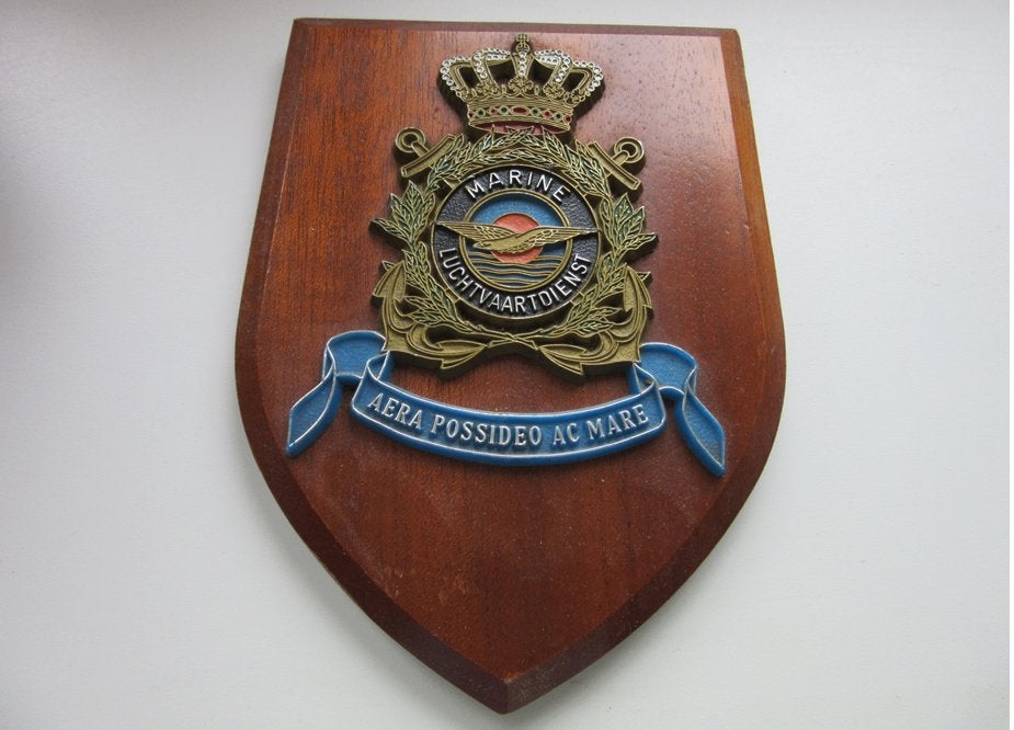 Wapenschild Marine Luchtvaartdienst, Verzamelen, Verzenden, Marine, Nederland, Overige typen