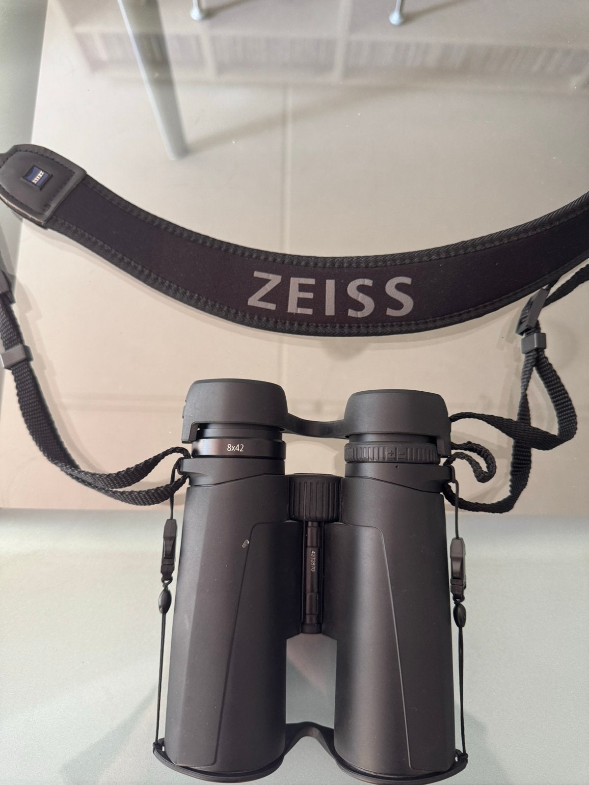 Zeiss verrekijker HD Conquest 8x42, Ophalen of Verzenden, Zo goed als nieuw, 8 tot 12x, Dakkant (recht)