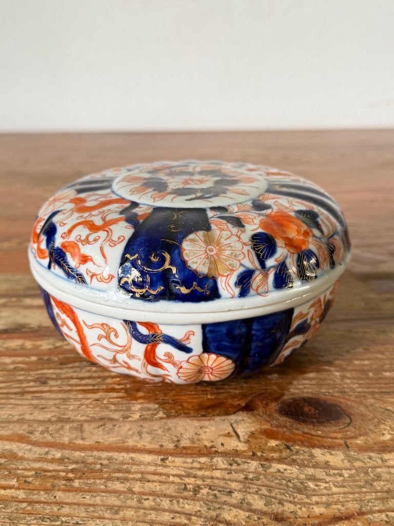 Dekselschaal - Imari - Japan / Arita - handgeschilderd, Ophalen of Verzenden