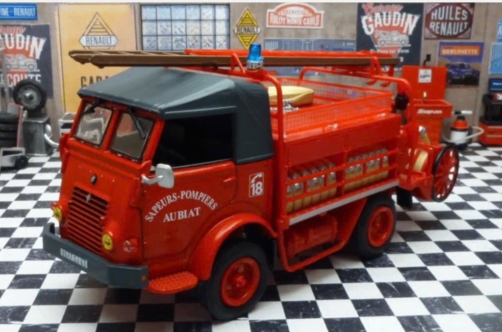 Renault R 2087 VPI BRANDWEER SCHAAL 1/43 # 39, Hobby en Vrije tijd, Ophalen of Verzenden, Nieuw, Auto, Overige merken