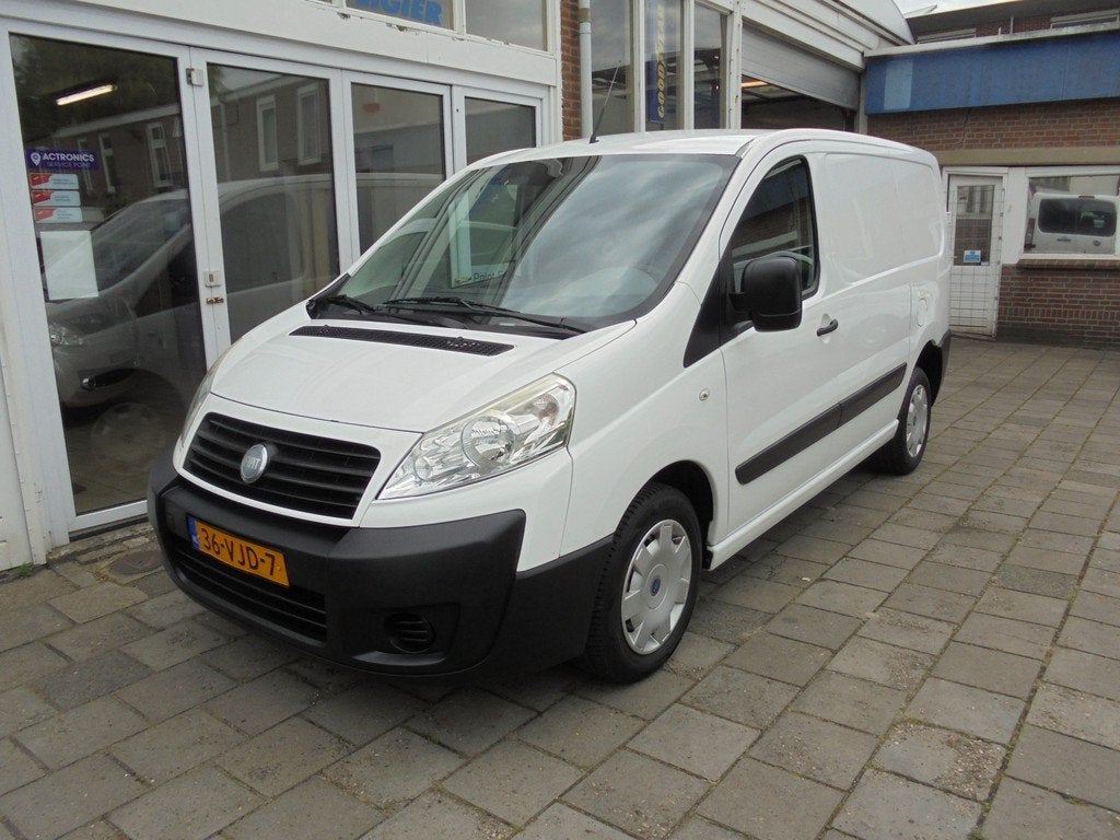 Fiat Scudo 10 1.6 MultiJet KH1 Trekhaak, Achteruitrijsensore, Auto's, Bestelauto's, Gebruikt, 4 cilinders, Wit, Bedrijf