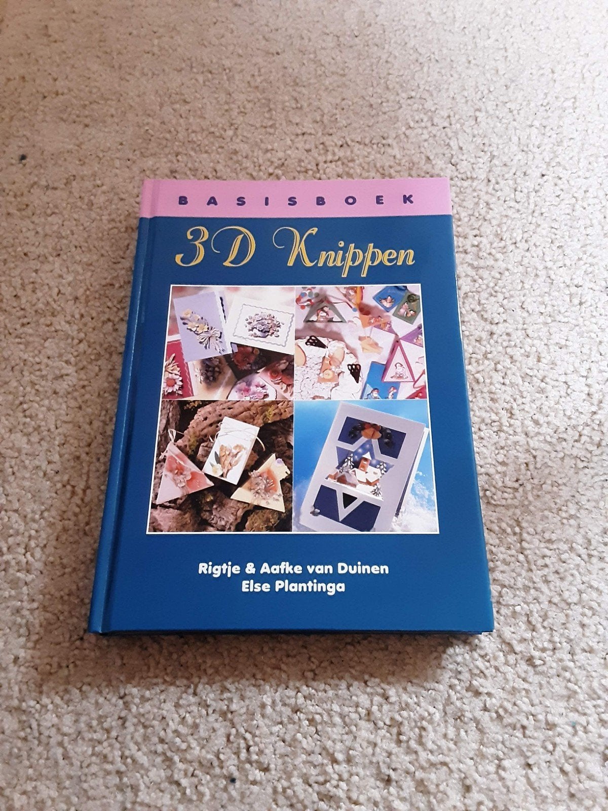 Basisboek 3D Knippen - Kaarten maken, Ophalen of Verzenden, Gebruikt, Overige thema's, Knipvel