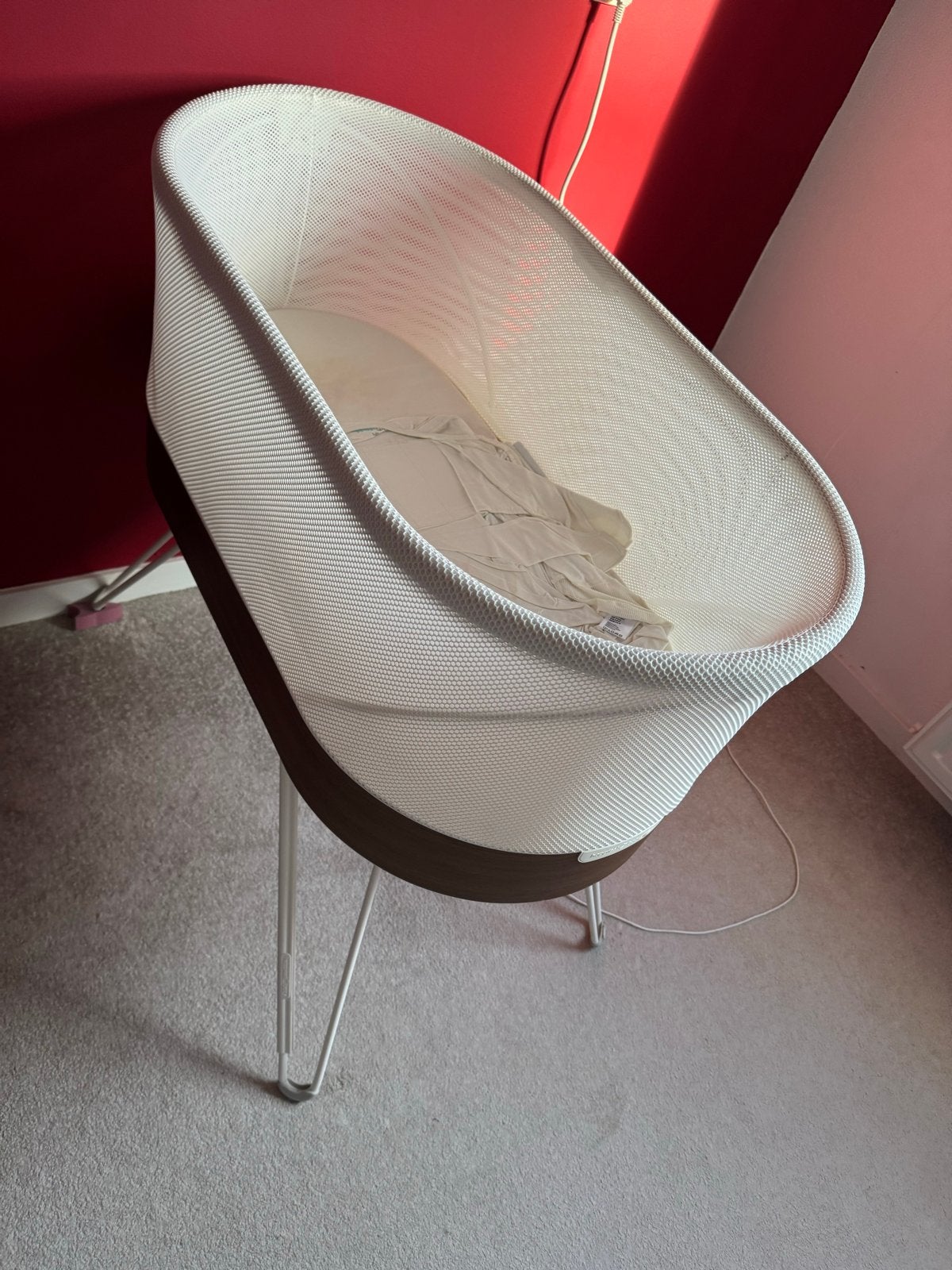 Snoo Smart Baby Wieg met App-bediening en Accessoires, Ophalen, Zo goed als nieuw, Ledikant