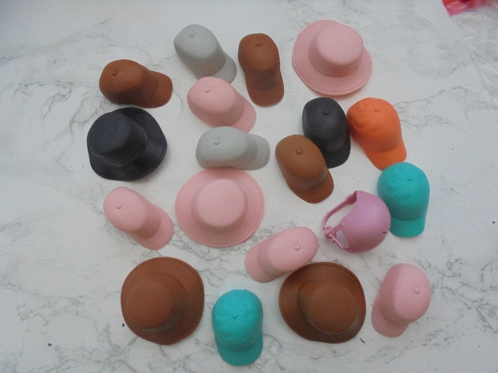 barbie partij hoeden nieuw 18 stuks, Ophalen of Verzenden, Nieuw, Barbie