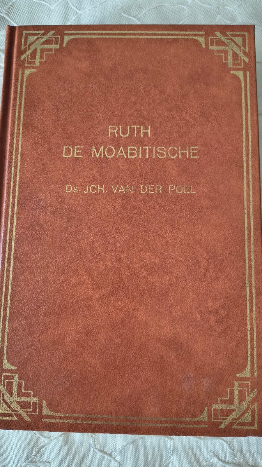 Ruth de Moabitische. Ds Joh van der Poel, Boeken, Ds Joh van der Poel, Christendom | Protestants, Ophalen of Verzenden, Zo goed als nieuw