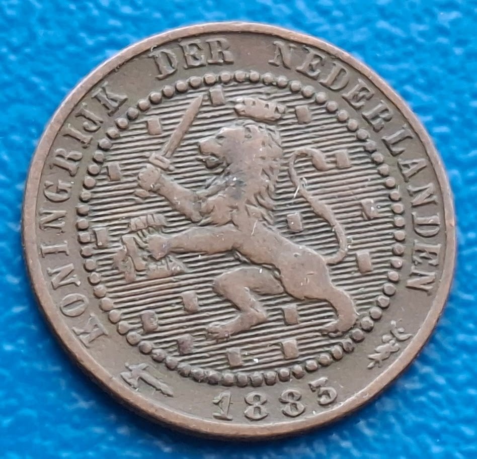 Nederland 1 cent 1883 - Willem III *, Postzegels en Munten, Ophalen of Verzenden, Koning Willem III, 1 cent, Losse munt