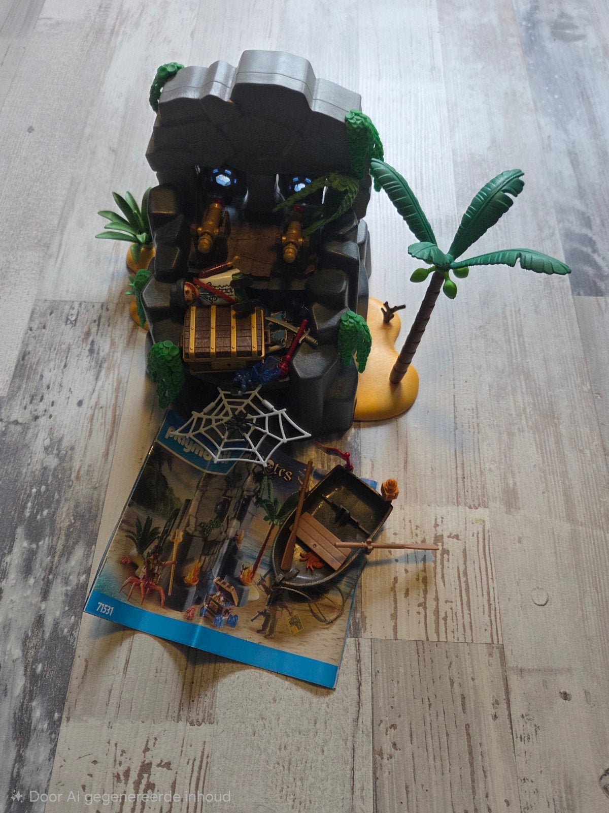 Playmobil Piraten Doodshoofdeiland 71531, Ophalen