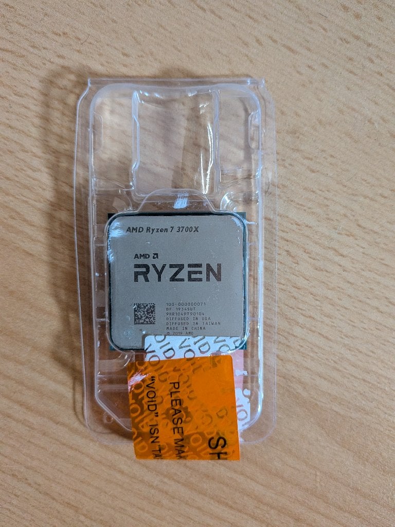 AMD Ryzen 7 3700X Processor - 8-Core CPU - AM4 Socket, 8-core, Ophalen of Verzenden, Zo goed als nieuw, AMD Ryzen 7