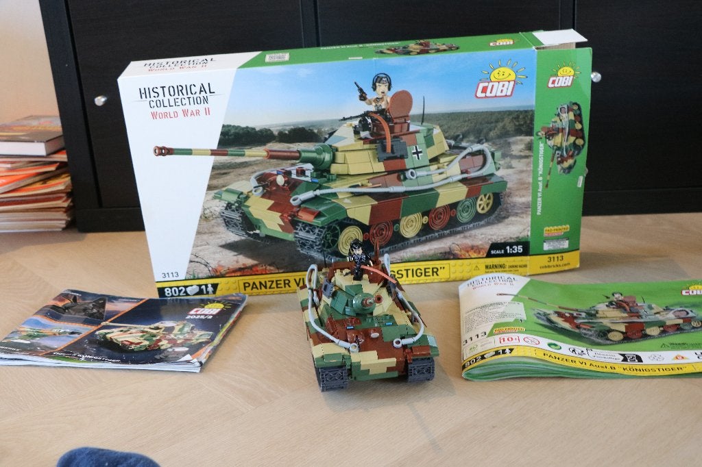 Bouwstenen set Tiger 2 Cobi, Ophalen of Verzenden, Zo goed als nieuw, Overige merken