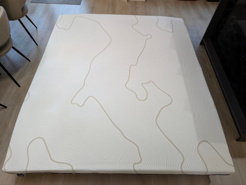 B Bright Gold Topper Koudschuim 180x210, Ophalen, 210 cm, Tweepersoons, Zo goed als nieuw