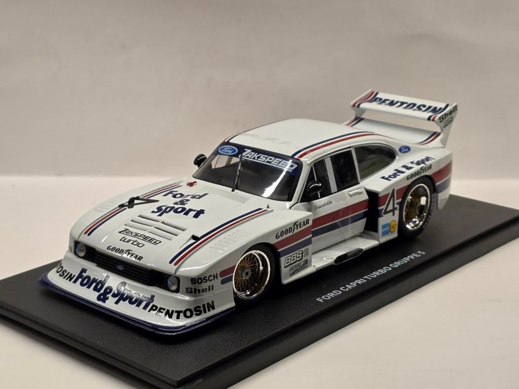 Werk83 Ford Capri Turbo Gruppe 5 1:18, Hobby en Vrije tijd, Modelauto's | 1:18, Overige merken, Auto, Nieuw, Ophalen of Verzenden
