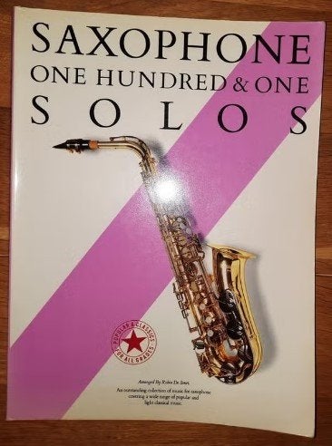 Saxofoon: One hundred and one solos--101-- for the saxophone, Gebruikt, Overige genres, Saxofoon, Ophalen of Verzenden