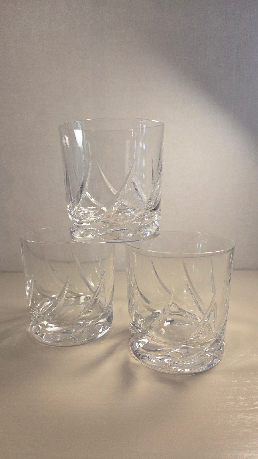 Toscane whisky / water glazen 3 stuks, Huis en Inrichting, Ophalen of Verzenden