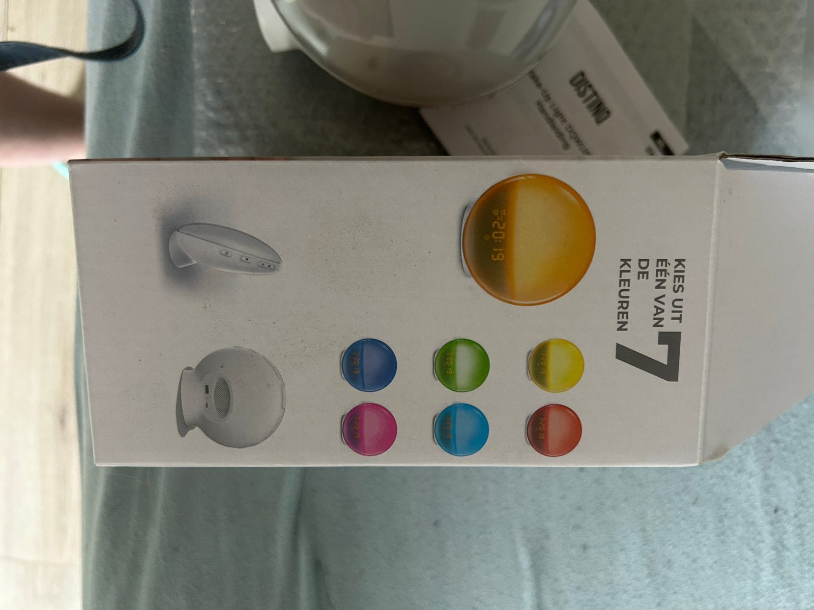 DISTINQ Wake-Up Light Wekker met Zonsopgang Simulatie, Ophalen of Verzenden, Nieuw, Digitaal