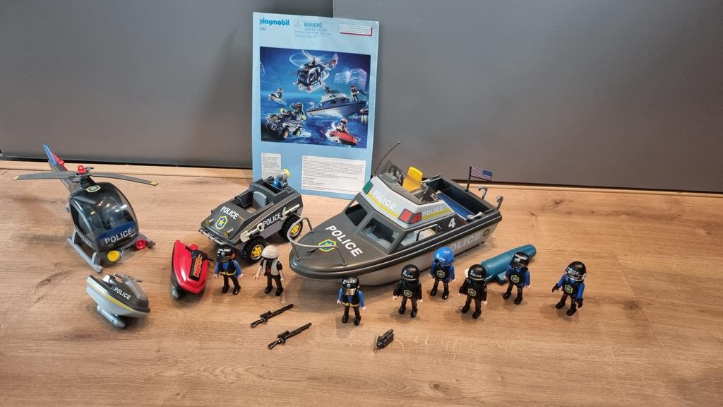 Playmobil politieset 9043, Ophalen of Verzenden, Zo goed als nieuw